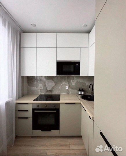 Кухни готовые и на заказ. Фасады на выбор