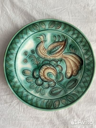 Блюдо керамика зик