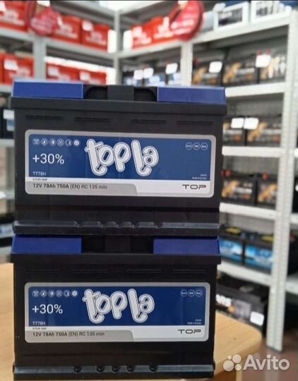 Аккумулятор Topla на Volvo s60