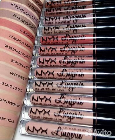 Помада NYX Lingerie. Оригинал