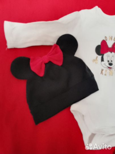 Микки маус костюм для новорождённых