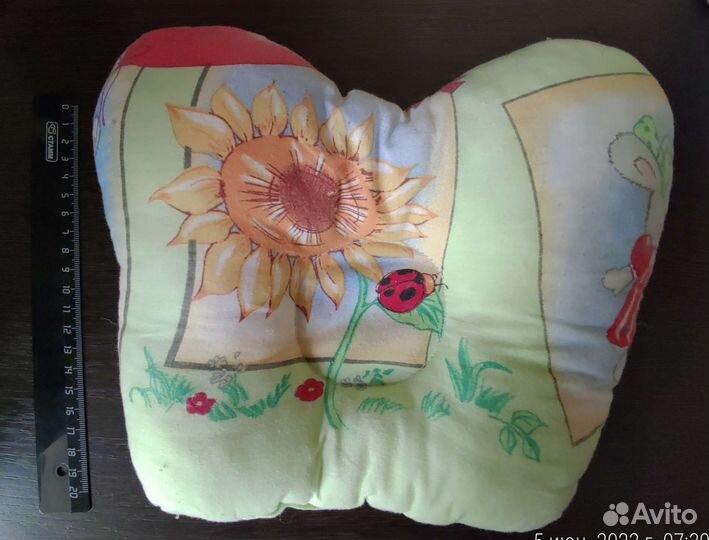 Подушка бабочка для новорожденных