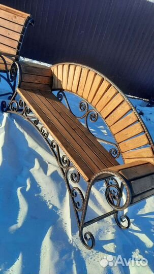 Скамейка садовая