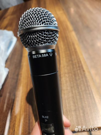 Микрофон shure slx beta 58A