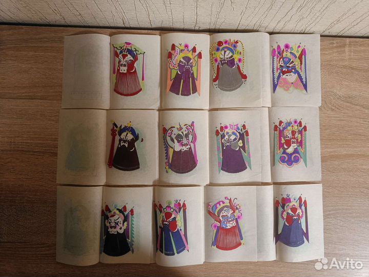 Маски Пекинской оперы