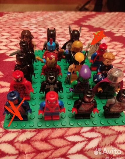 Lego супер герои марвел DC