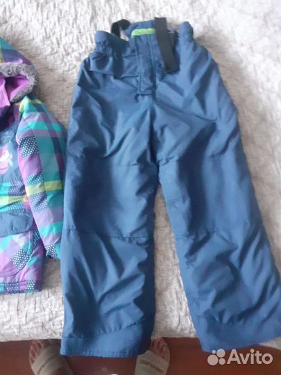 Зимняя куртка и штаны для девочки