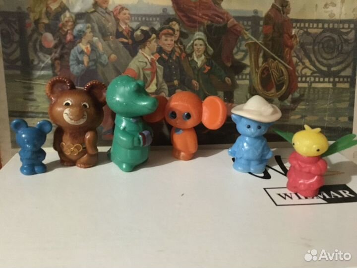 Пластмассовые игрушки из СССР