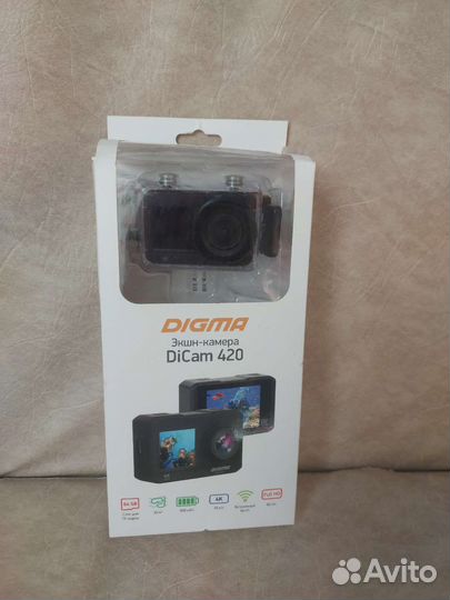 Экшн камера Digma DiCam420
