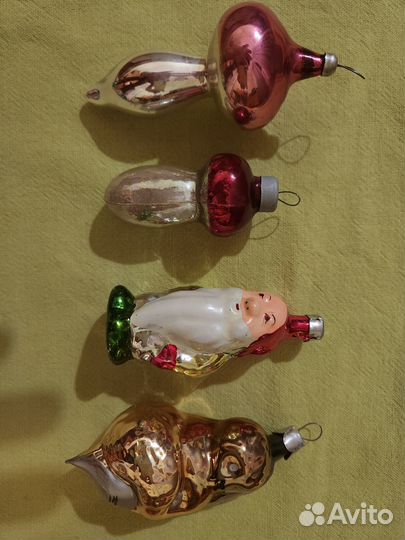 Елочные игрушки СССР