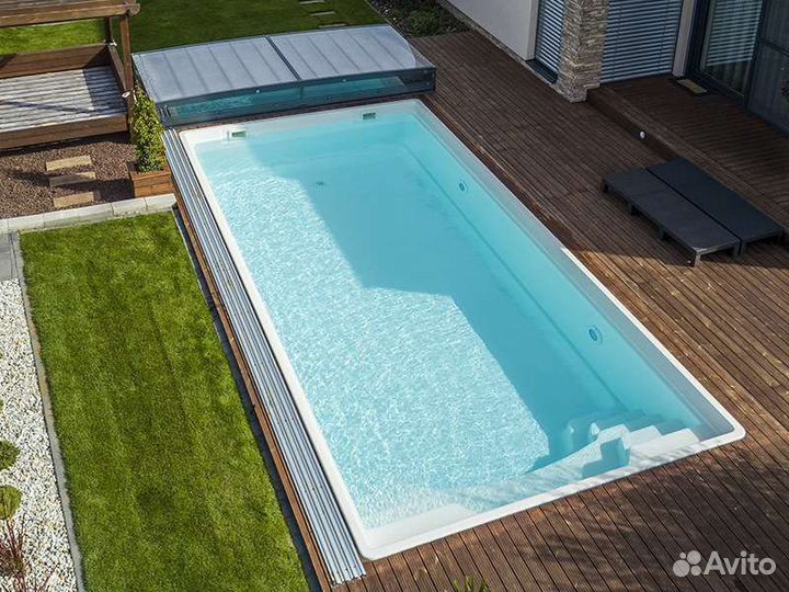 Пластиковый бассейн