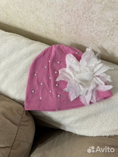 Шапка для девочки 50-52