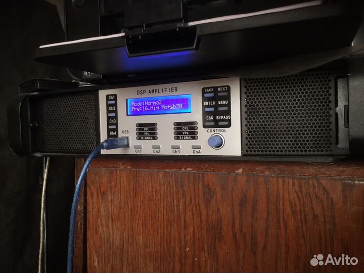 Усилитель мощности с цифровым процессором