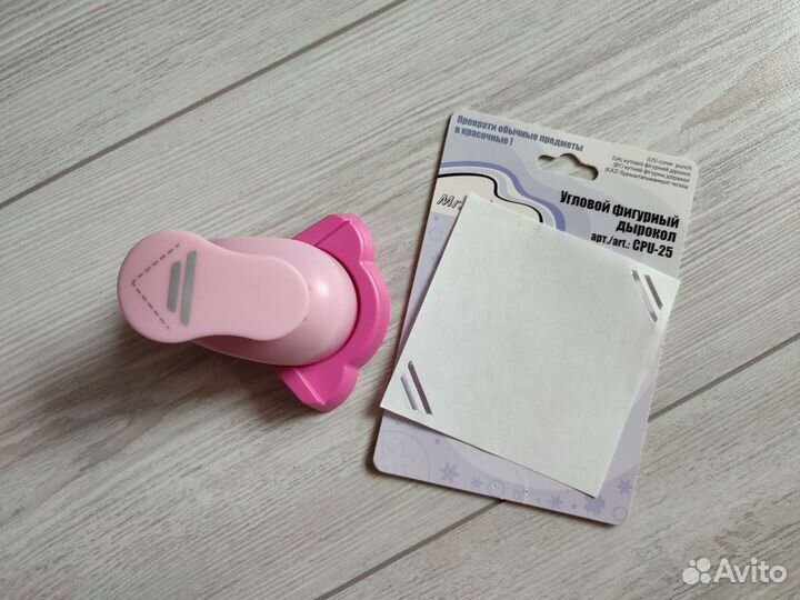 Дырокол угла для фото