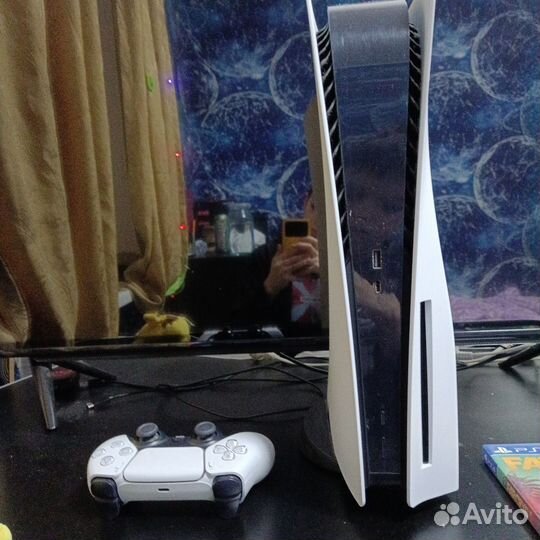 Sony playstation 5 бу с дисководом играми