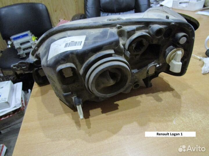 Фара правая Renault Logan 1 (Рено Логон) до 2009г