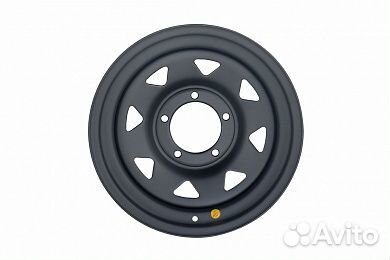 Диск усиленный УАЗ стальной черный 5x139,7 8xR16