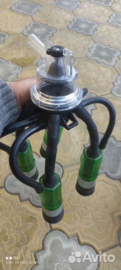 Доильные стаканы в сборе с коллектором