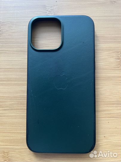 Чехол-накладка iPhone 13 Pro Max Leather Case