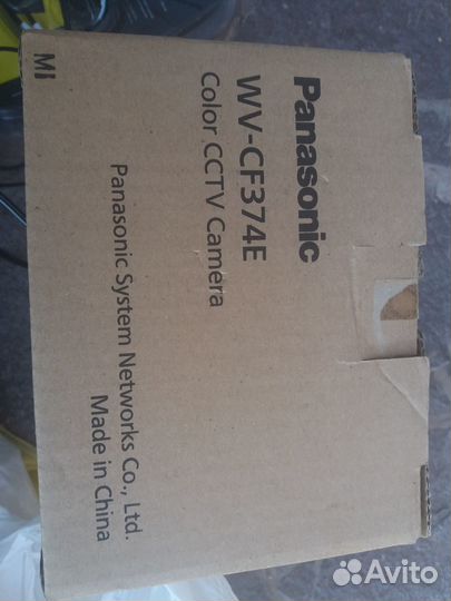 Видеокамера купольная panasonic WV-CF374E