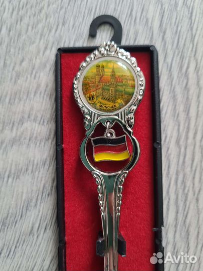 Ложка сувенирная новая в коробке Мюнхен