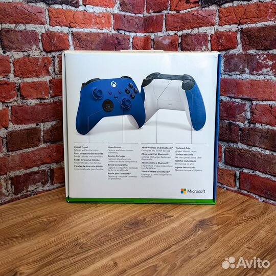 Геймпад Xbox Series X/S Shock Blue (Синий)