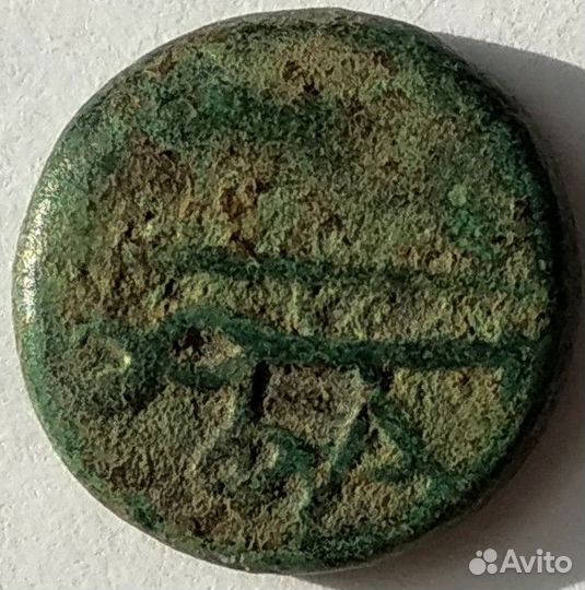 Античная монета Боспора. Фанагория.Оригинал