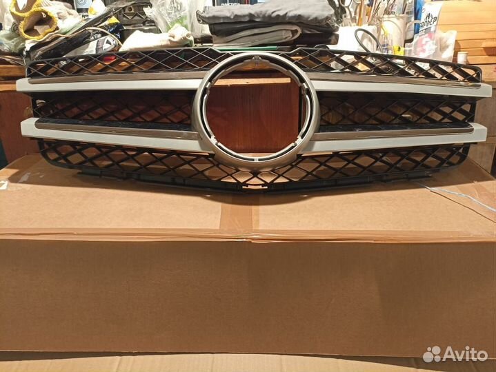 Решетка радиатора mersedes glk