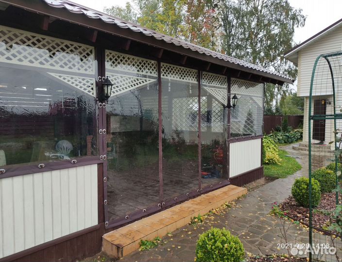 Мягкие окна для дачи