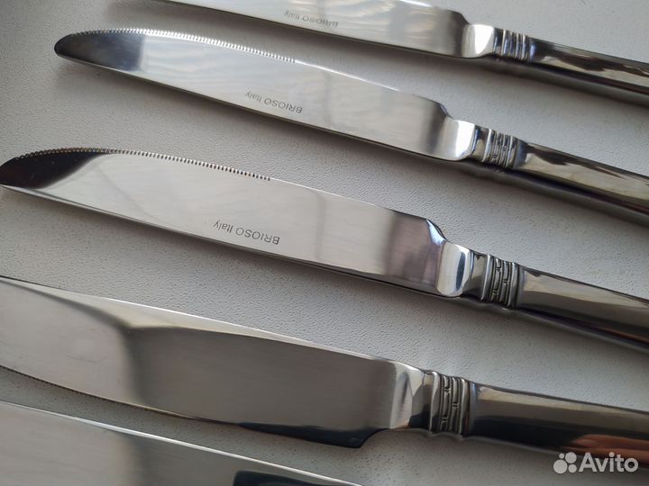 Набор столовых итальянских ножей 6шт
