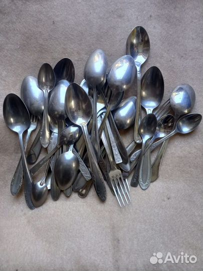 Ложки Вилки Советские Разные