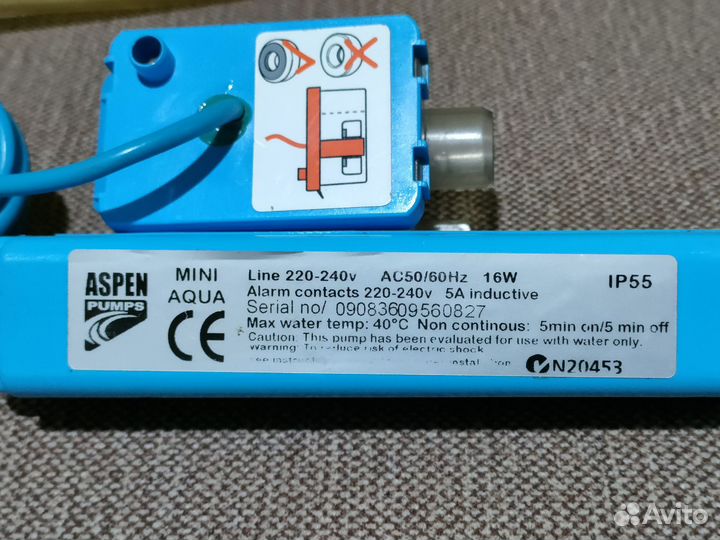 Дренажная помпа кондиционера aspen Mini Aqua