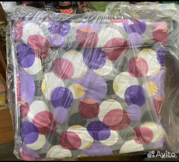 Раскладушка детская с матрасом туристическая