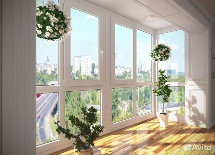 Пластиковые окна. Остекление балконов