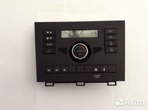 Блок управления климатической установкой на ховер