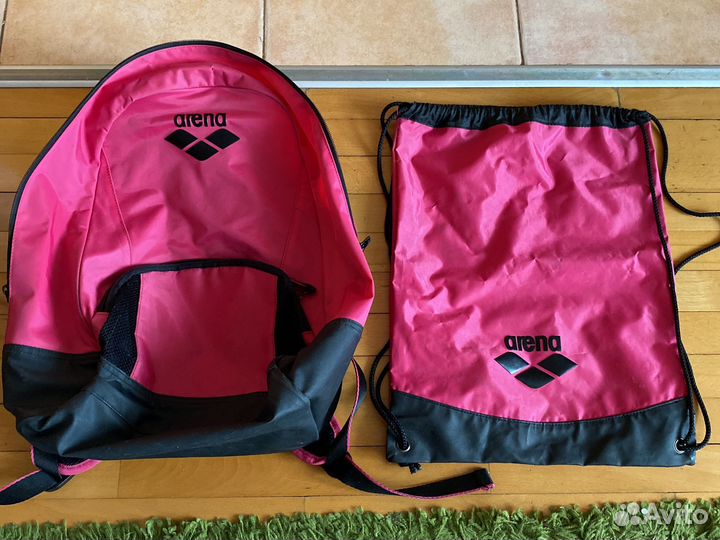 Спортивный рюкзак и мешок arena
