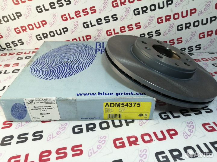 Диск тормозной передний GG LF-L3 (GJ6Y) 283 mm Maz