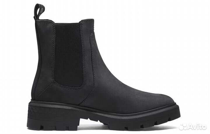 Timberland Women's Cortina Valley Chelsea Boot 'Black' (37)