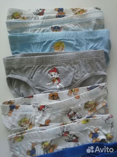 Плавки для мальчика H&M, р. 98 /104 (2-4г). 7шт