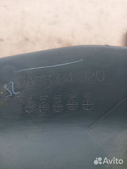 Накладка торпедо левая Mazda 626 GE 1991-1997