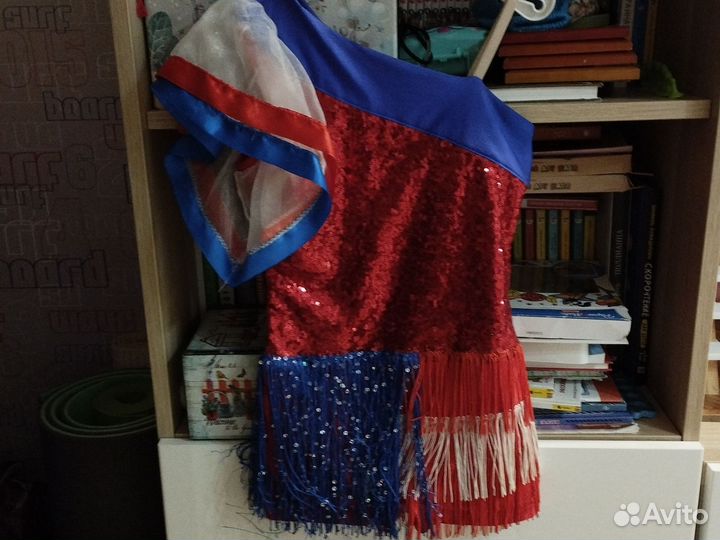 Костюм для Чирлидинга Триколор