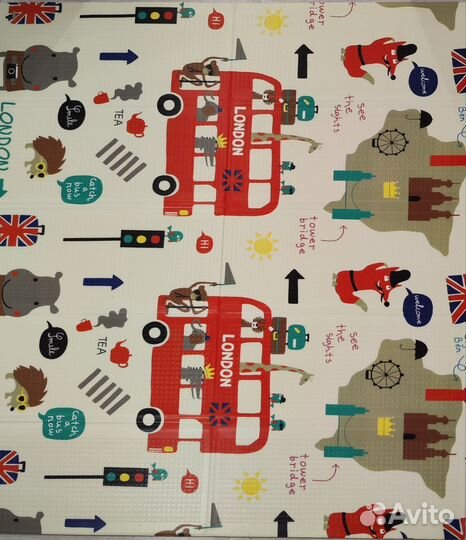 Коврик для ползания складной