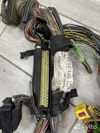 Проводка двигателя Ауди А8 Д2 AQF