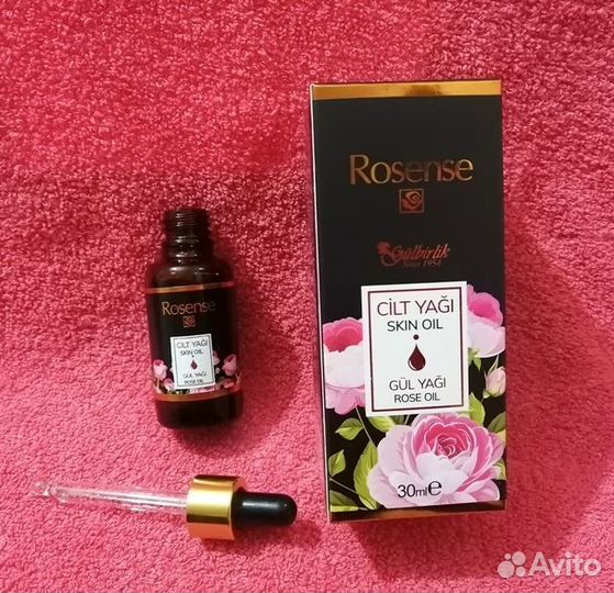 Розовое масло 30 мл и мыло (Турция)