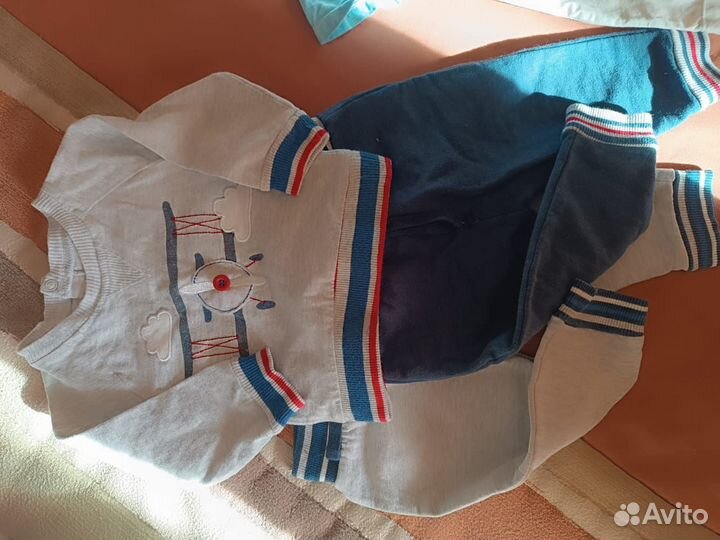 Детские вещи пакетом на мальчика от 62 до 74