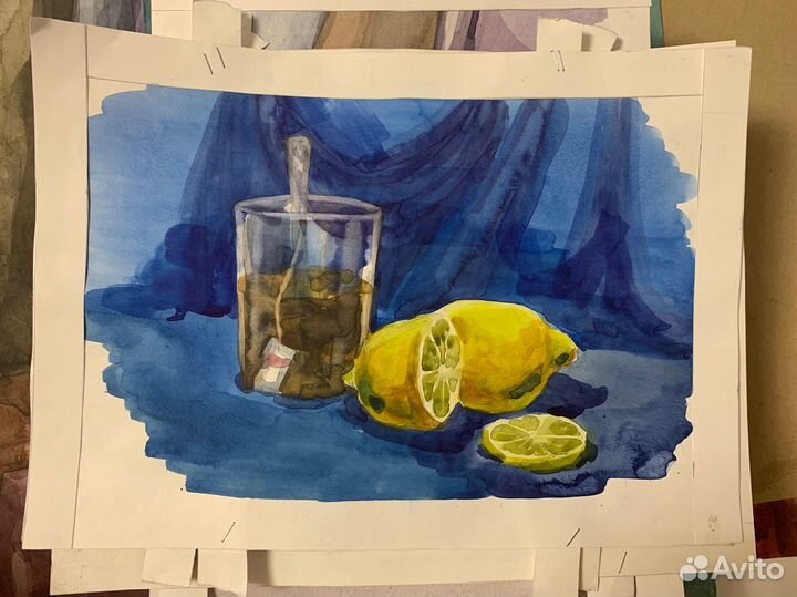 Этюды акварелью