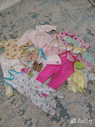 Вещи от 0 до 6