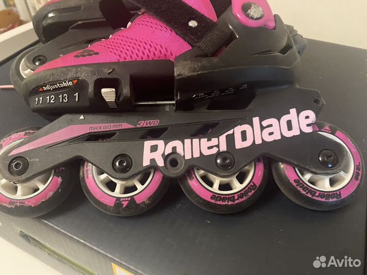 Роликовые коньки раздвижные Rollerblade 28-32