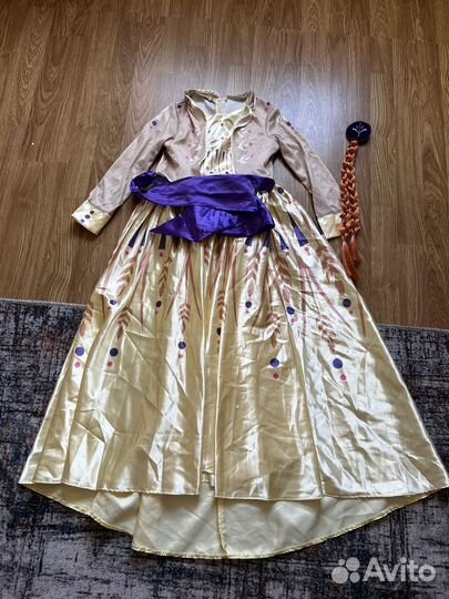 Платье Анны холодное сердце