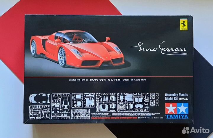 Сборка модели Enzo Ferrari 1/24